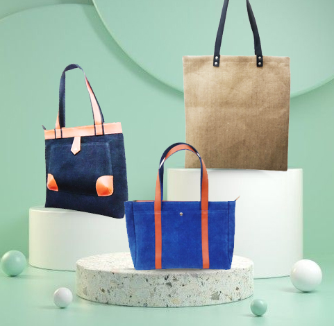 High End Washed Jute Bags