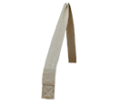 Natural jute colour webbing tape sling 2