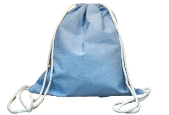 Cotton Drawstring Backpack