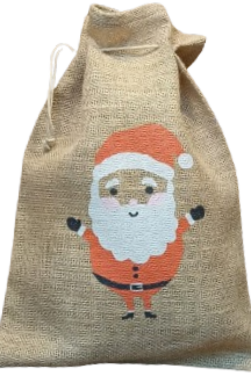 Jute Drawstring pouch